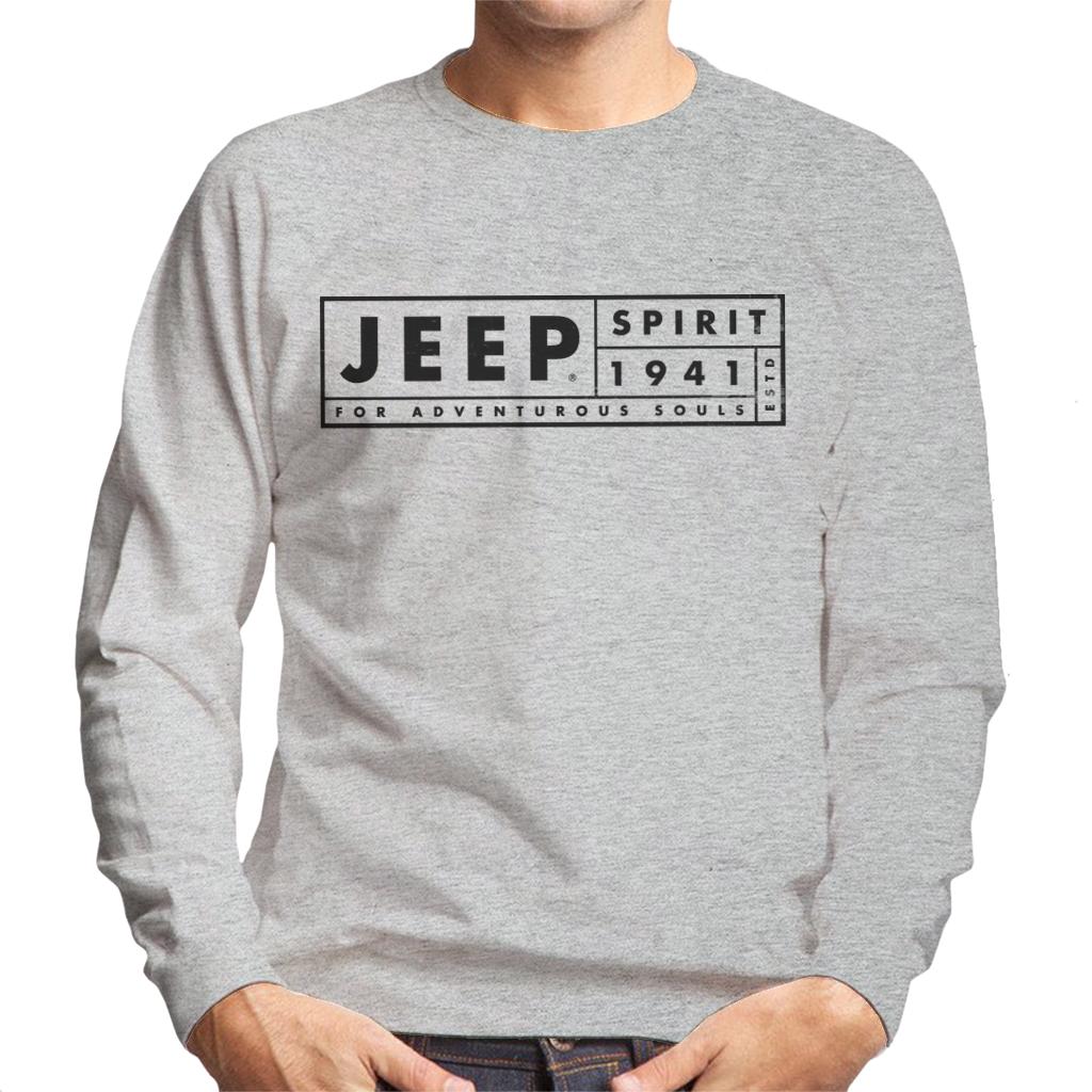 Jeep Spirit 1941 Estd For Adventurous Souls Dark Logo Men's product image 1
