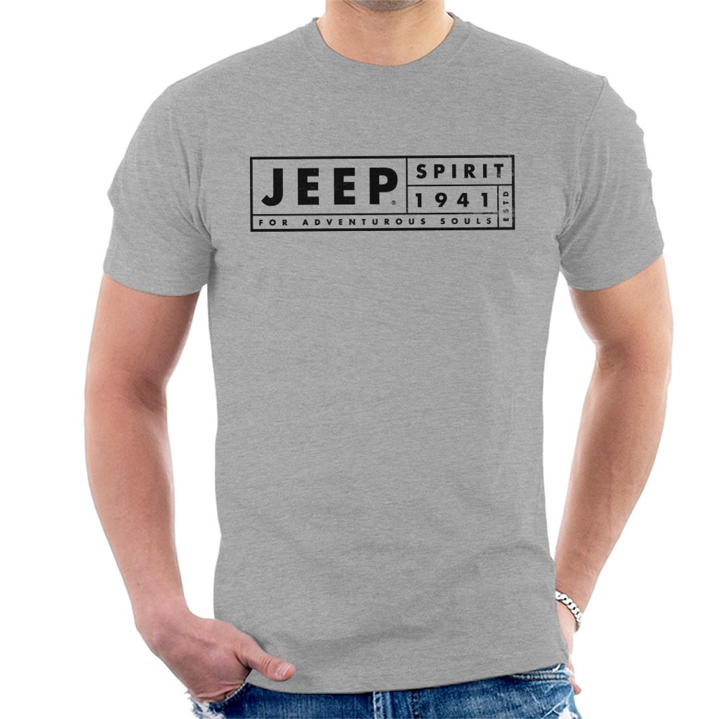 Jeep Spirit 1941 Estd For Adventurous Souls Dark Logo Men's product image 1