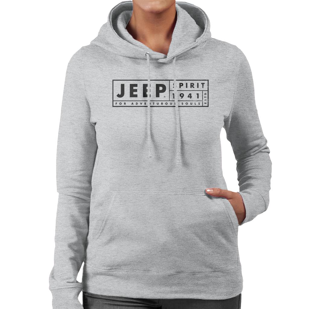 Jeep Spirit 1941 Estd For Adventurous Souls Dark Logo product image 1