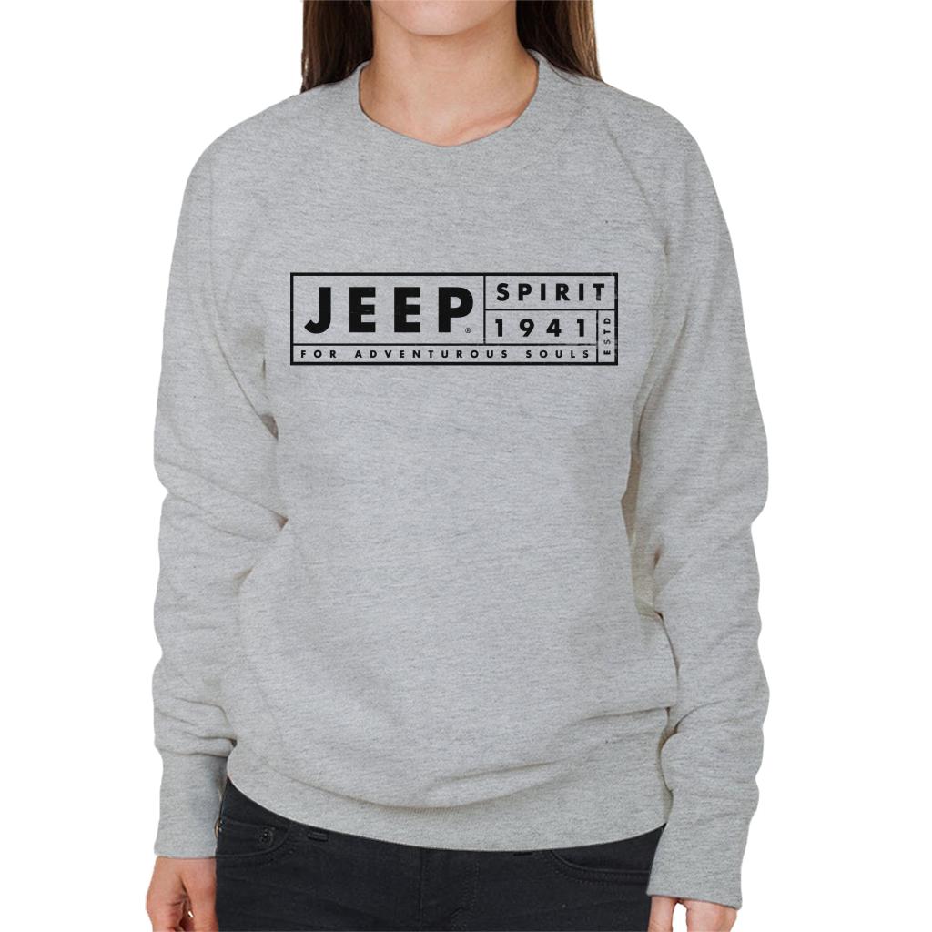 Jeep Spirit 1941 Estd For Adventurous Souls Dark Logo product image 1