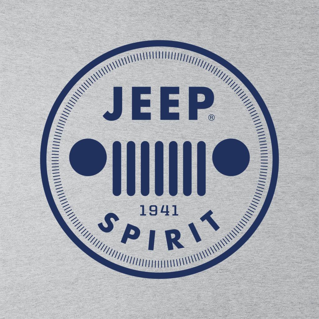 Jeep Spirit 1941 Blue Logo Women's Hooded Sweatshirt product image 2