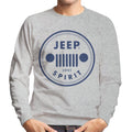 Jeep Spirit 1941 Blue Logo Men's Sweatshirt product image 1