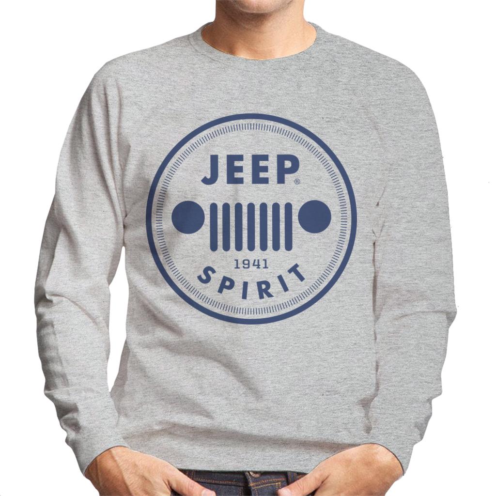 Jeep Spirit 1941 Blue Logo Men's Sweatshirt product image 1