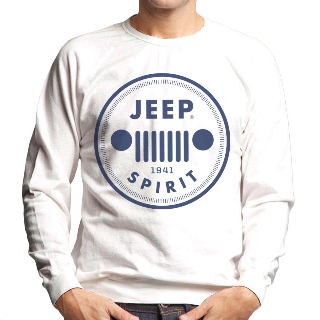 Jeep Spirit 1941 Blue Logo Men's Sweatshirt product image 4