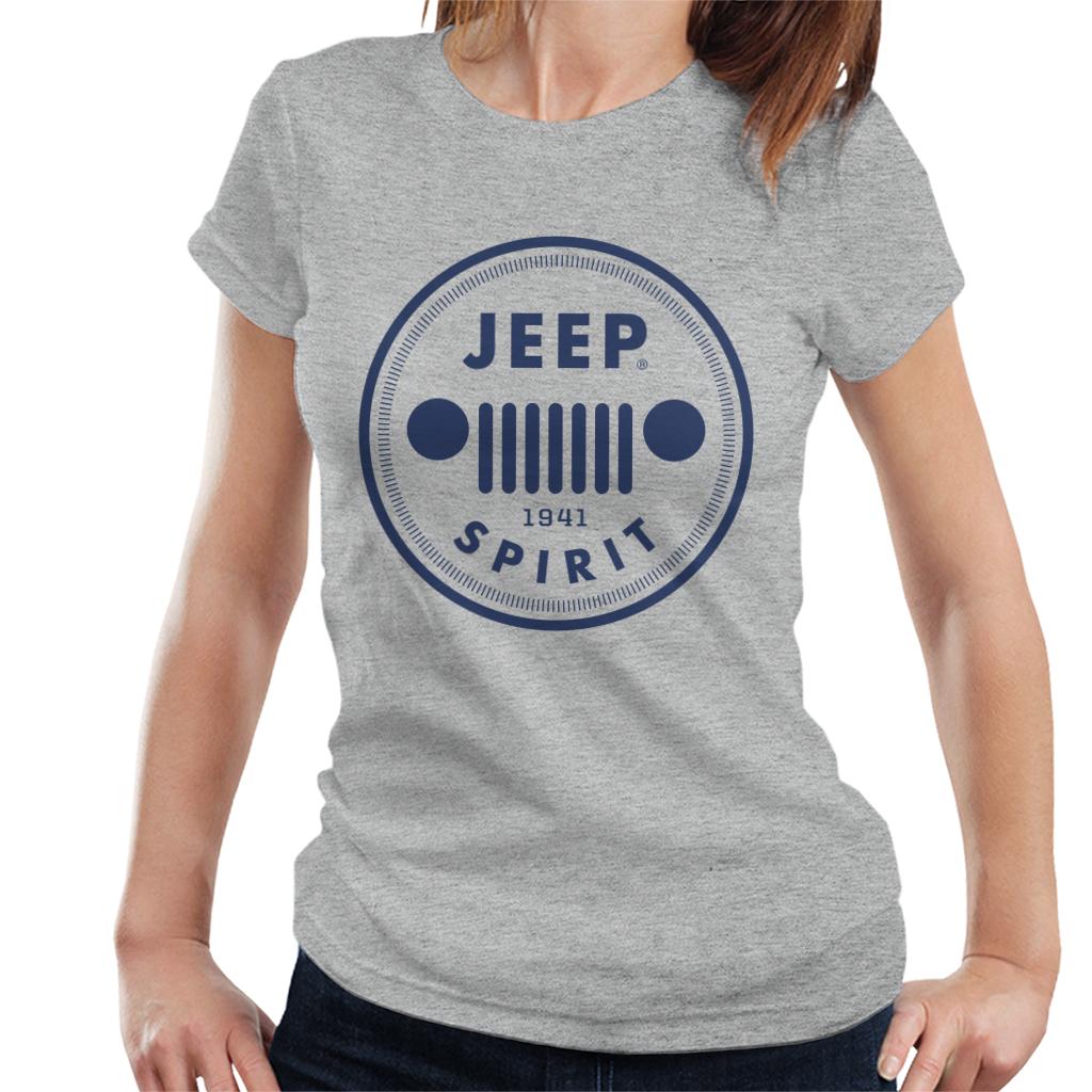 Jeep Spirit 1941 Blue Logo Women's T-Shirt product image 1