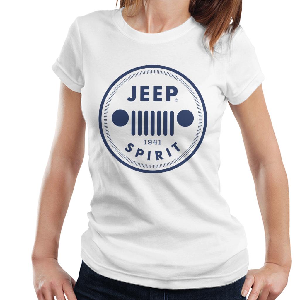 Jeep Spirit 1941 Blue Logo Women's T-Shirt product image 4