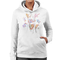 Care Bears Christmas Candy Cane Montage Women's Hooded product image 1