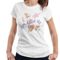 Care Bears Christmas Candy Cane Montage Women's T-Shirt product image 1