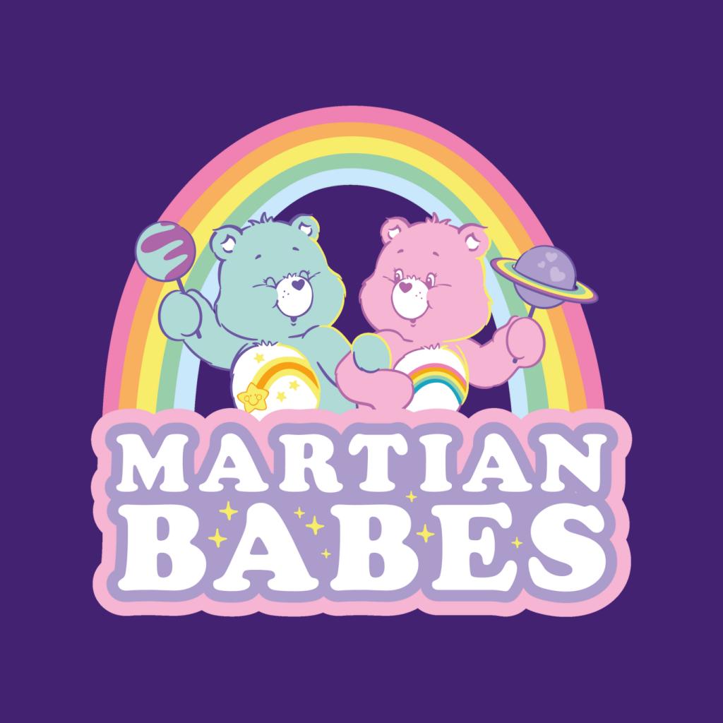 Care Bears Cheer Bear And Wish Martian Babes Women's Hooded product image 4