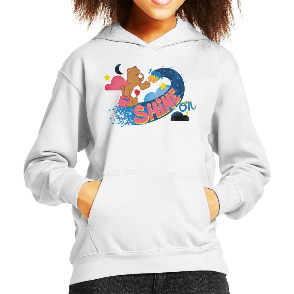 Care Bears Tenderheart Bear Shine On Kid's Hooded Sweatshirt product image 1