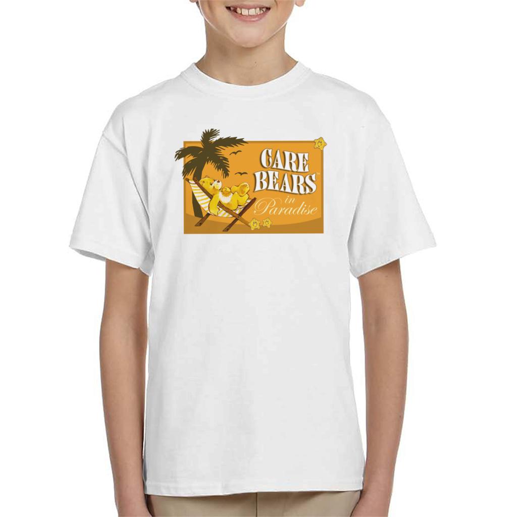 Care Bears Funshine Bear In Paradise Kid's T-Shirt product image 1