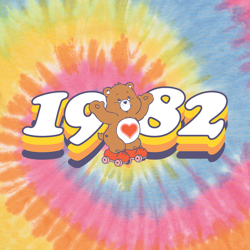 Tenderheart Bear 1982 Tie Dye Kids T-Shirt product image 11