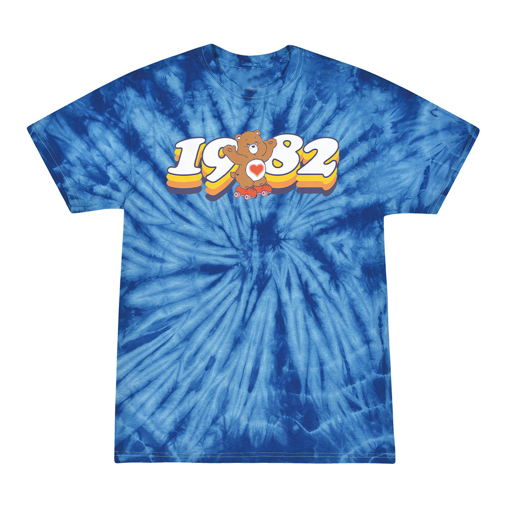 Tenderheart Bear 1982 Tie Dye Kids T-Shirt product image 6