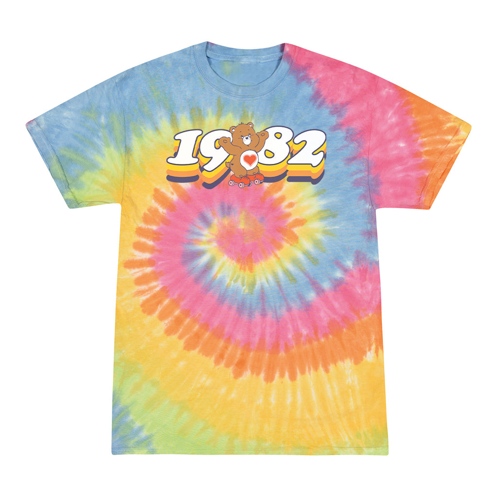 Tenderheart Bear 1982 Tie Dye Kids T-Shirt product image 10