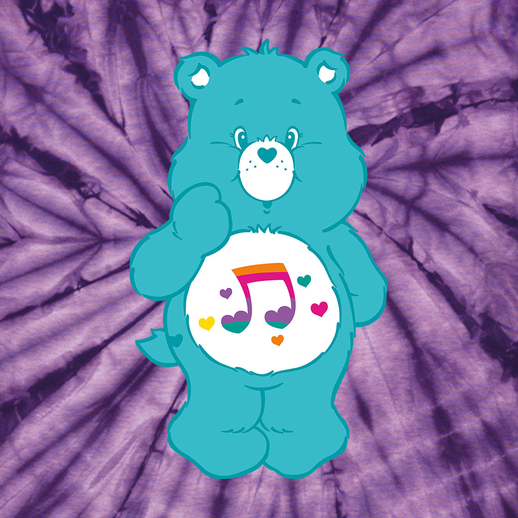 Heartsong Bear Tie Dye Men's T-Shirt product image 2