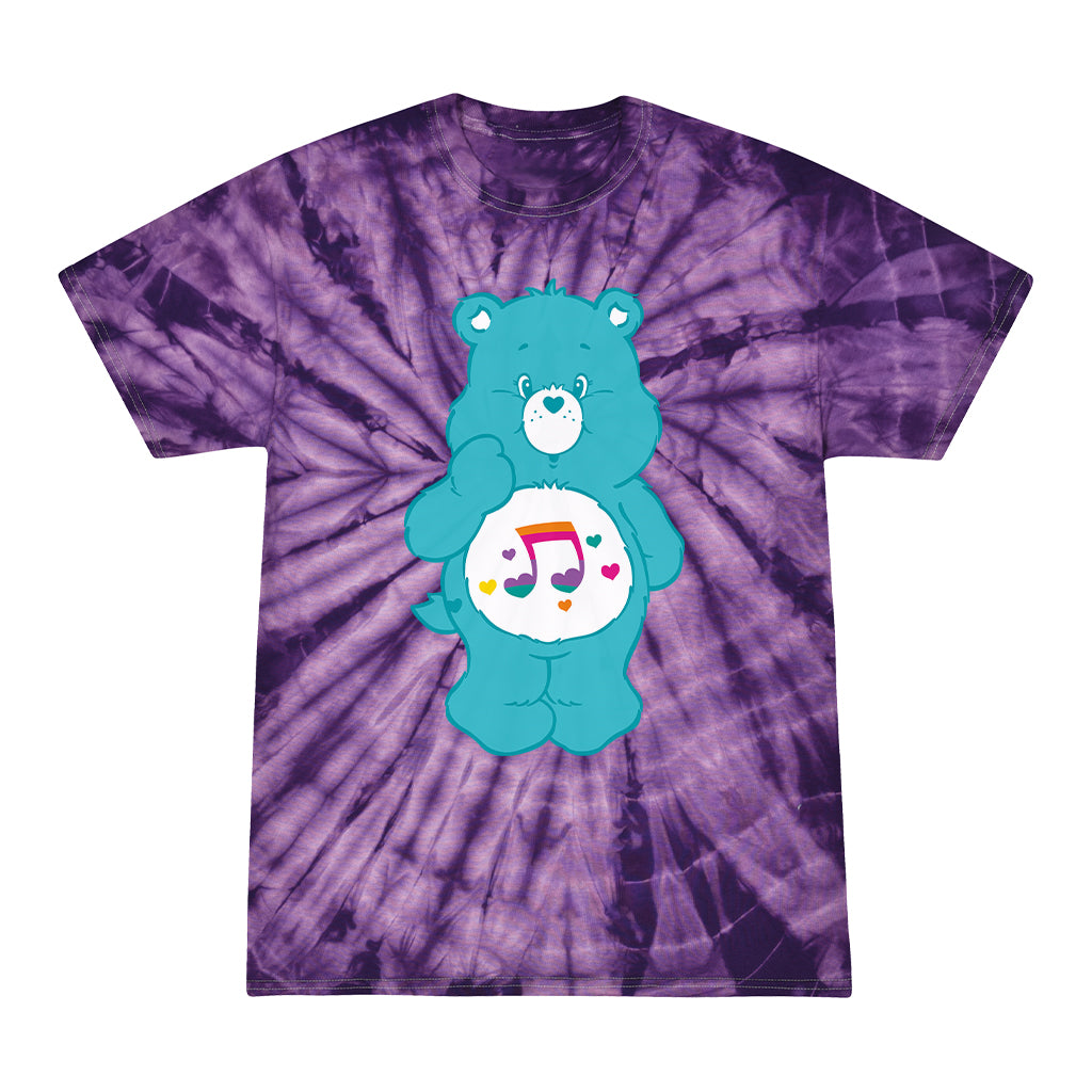 Heartsong Bear Tie Dye Men's T-Shirt product image 1
