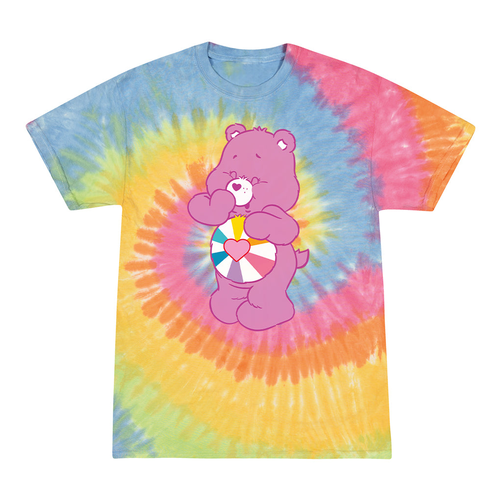 Hopeful Bear Tie Dye Men's T-Shirt product image 1