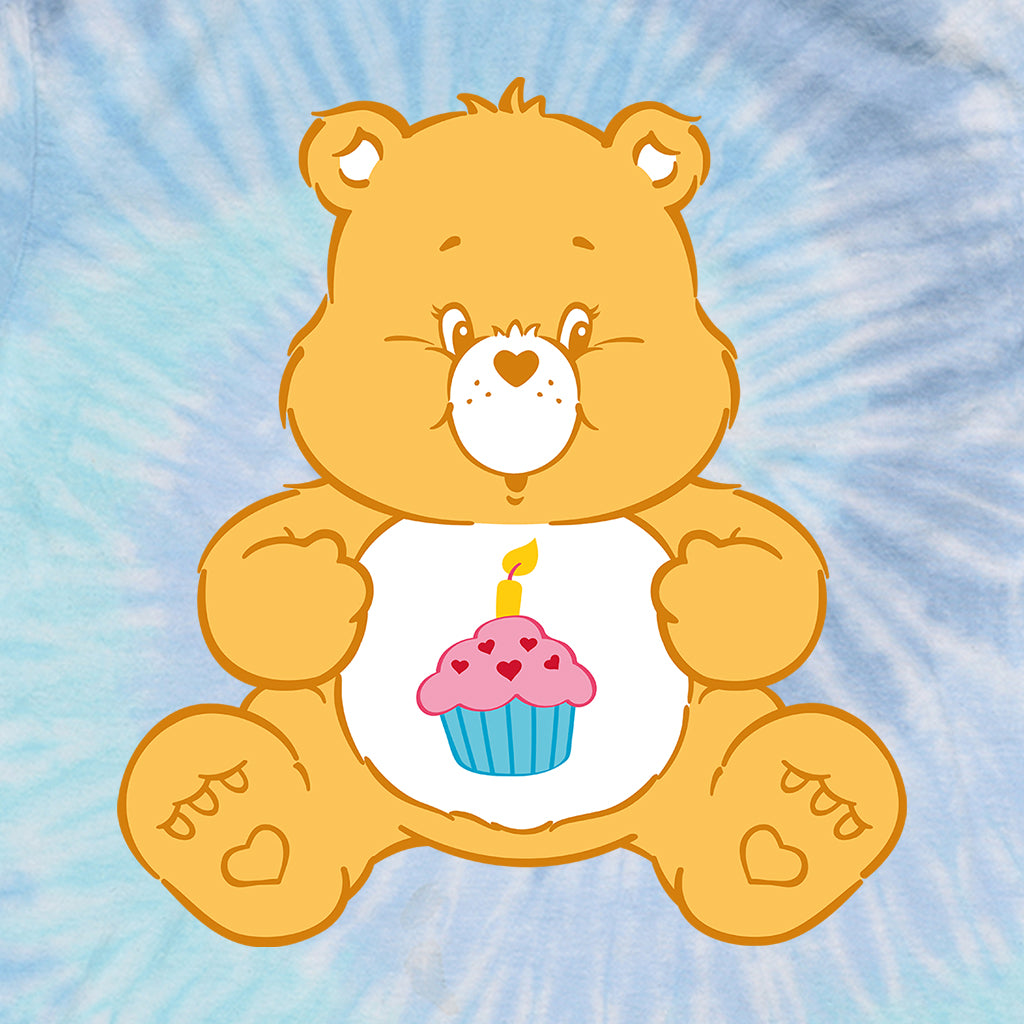 Birthday Bear Tie Dye Women's T-Shirt product image 9