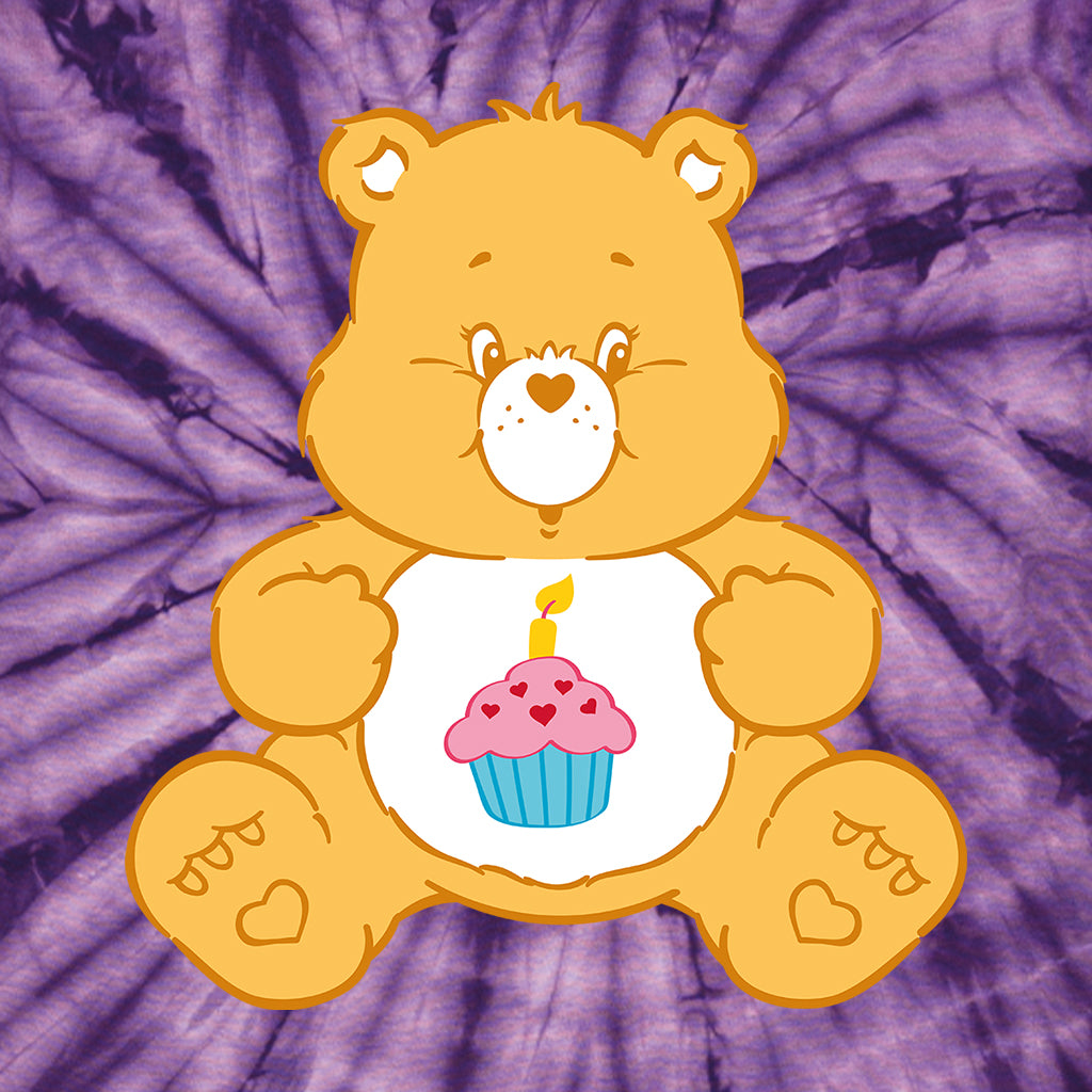 Birthday Bear Tie Dye Kids T-Shirt product image 7