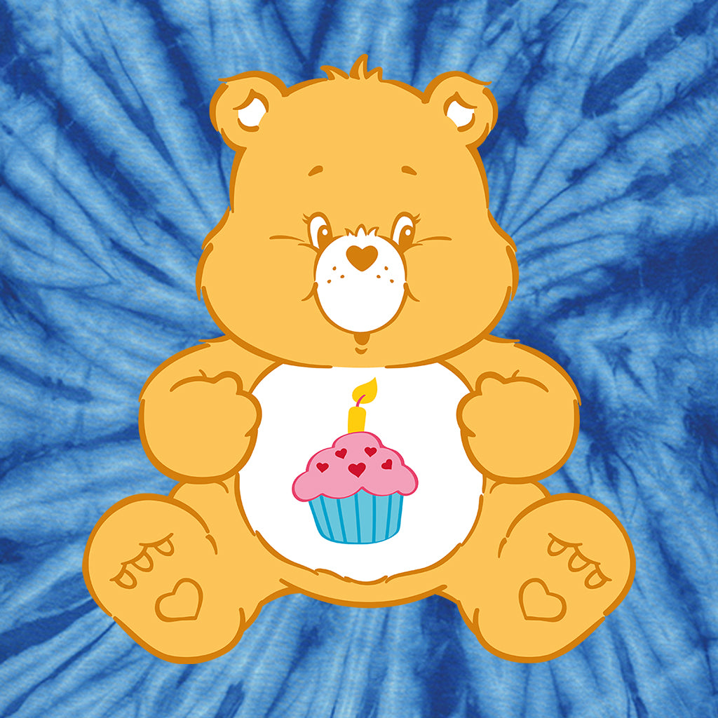 Birthday Bear Tie Dye Kids T-Shirt product image 5
