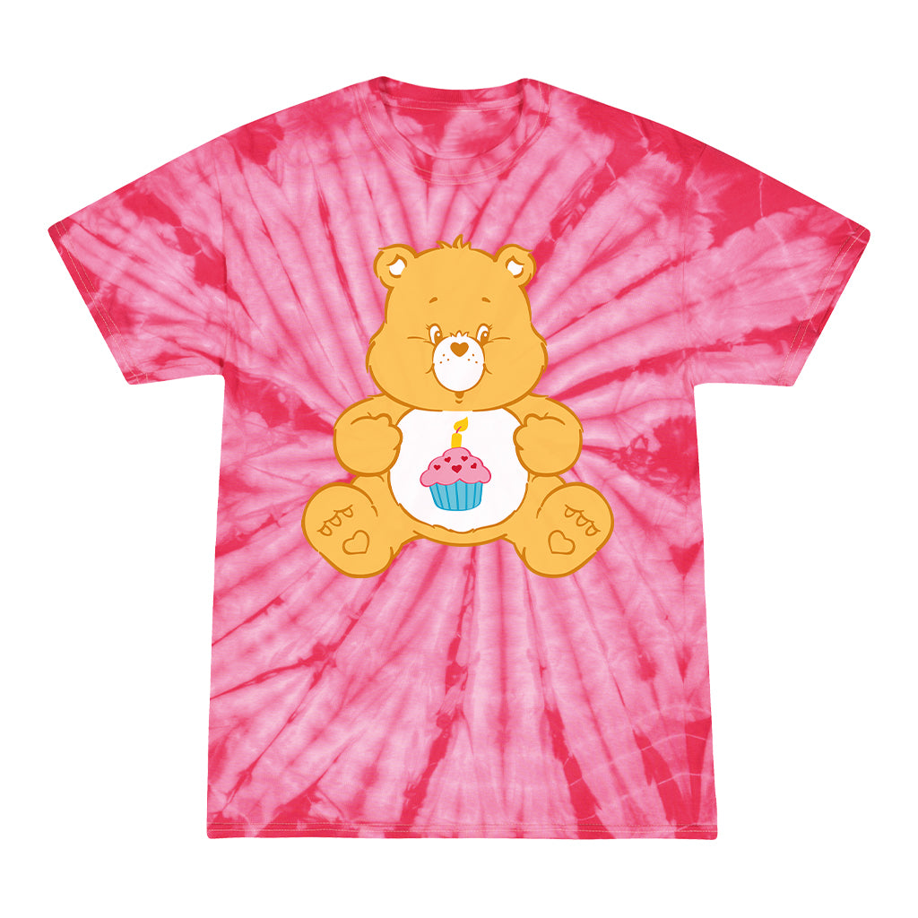 Birthday Bear Tie Dye Women's T-Shirt product image 4