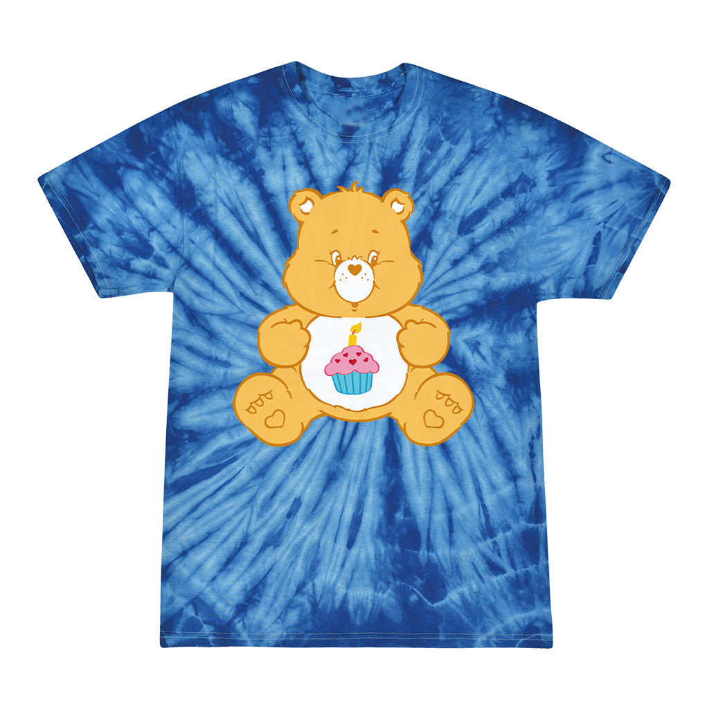 Birthday Bear Tie Dye Kids T-Shirt product image 4