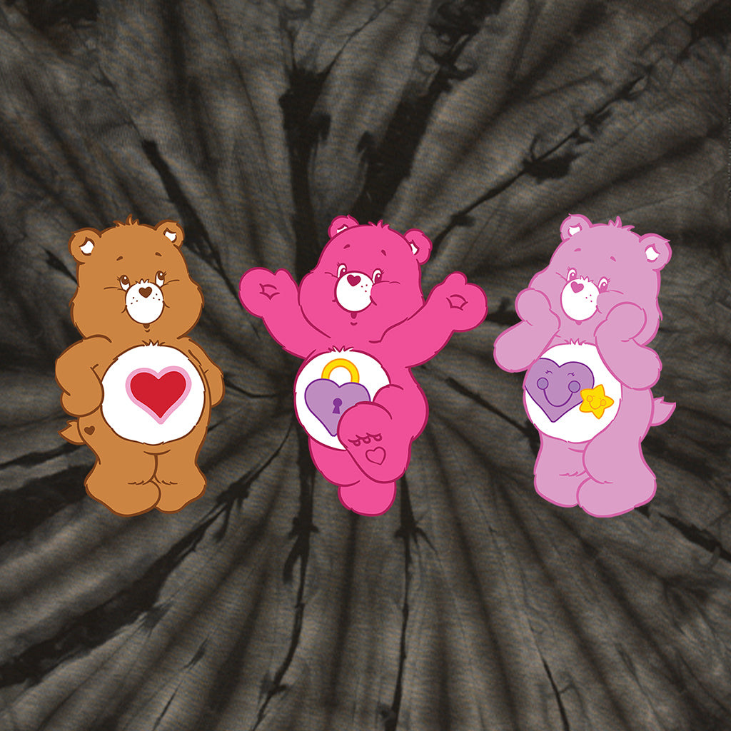 Tenderheart Bear and Friends Tie Dye Kids T-Shirt product image 9