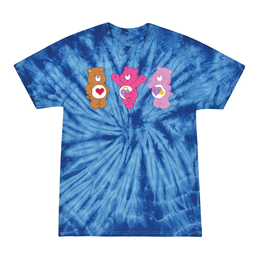 Tenderheart Bear and Friends Tie Dye Kids T-Shirt product image 4
