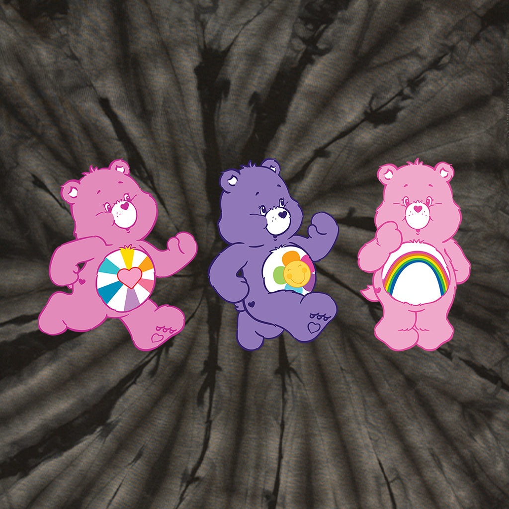 Cheer Bear and Friends Tie Dye Kids T-Shirt product image 9