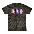 Cheer Bear and Friends Tie Dye Men's T-Shirt product image 1