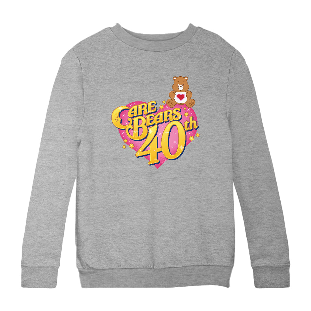 Care Bears 40th Anniversary Tenderheart Bear Kids Sweatshirt product image 1