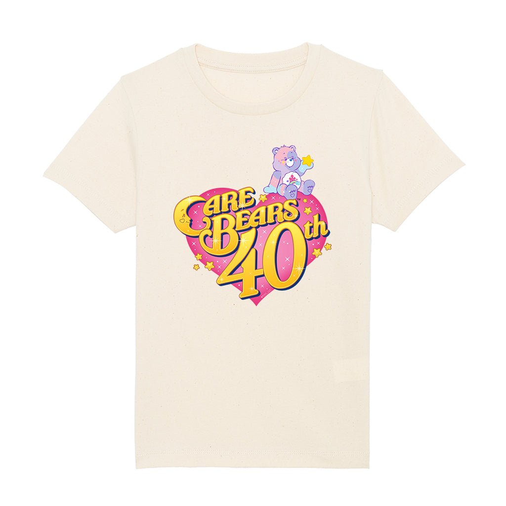 Care Bears 40th Anniversary A Lot Kids Organic T-Shirt product image 4