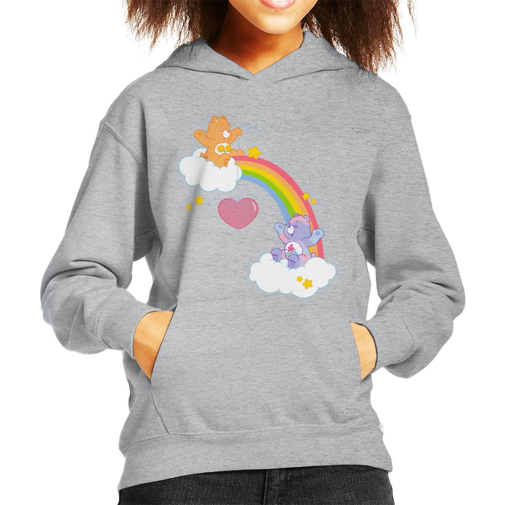Care Bears Friend And Best Bear Kids Hooded Sweatshirt product image 1