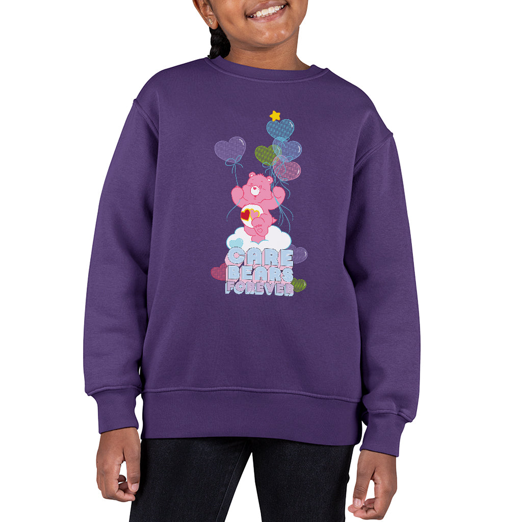 Care Bears Forever Love A Lot Bear Kids Sweatshirt product image 4