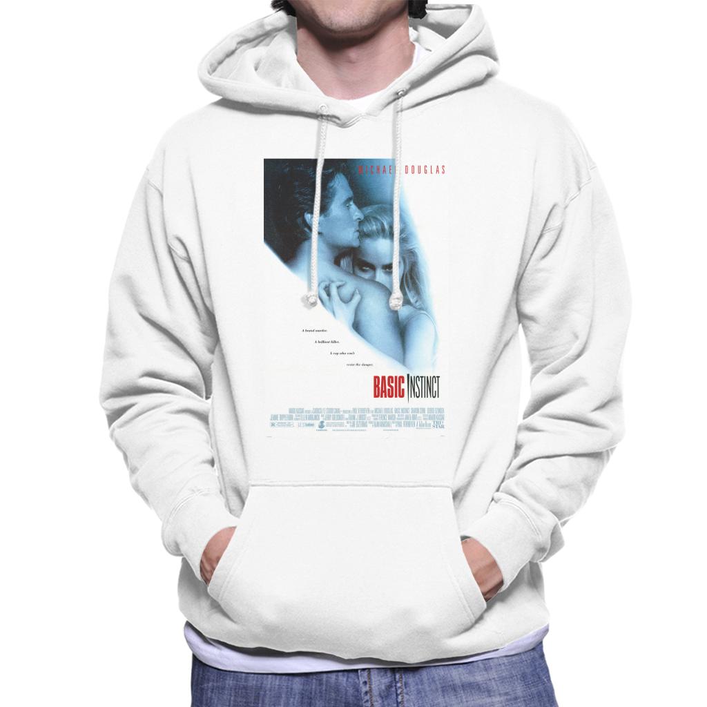 Basic Instinct Resist The Danger Theatrical Poster Men's Hooded Sweatshirt