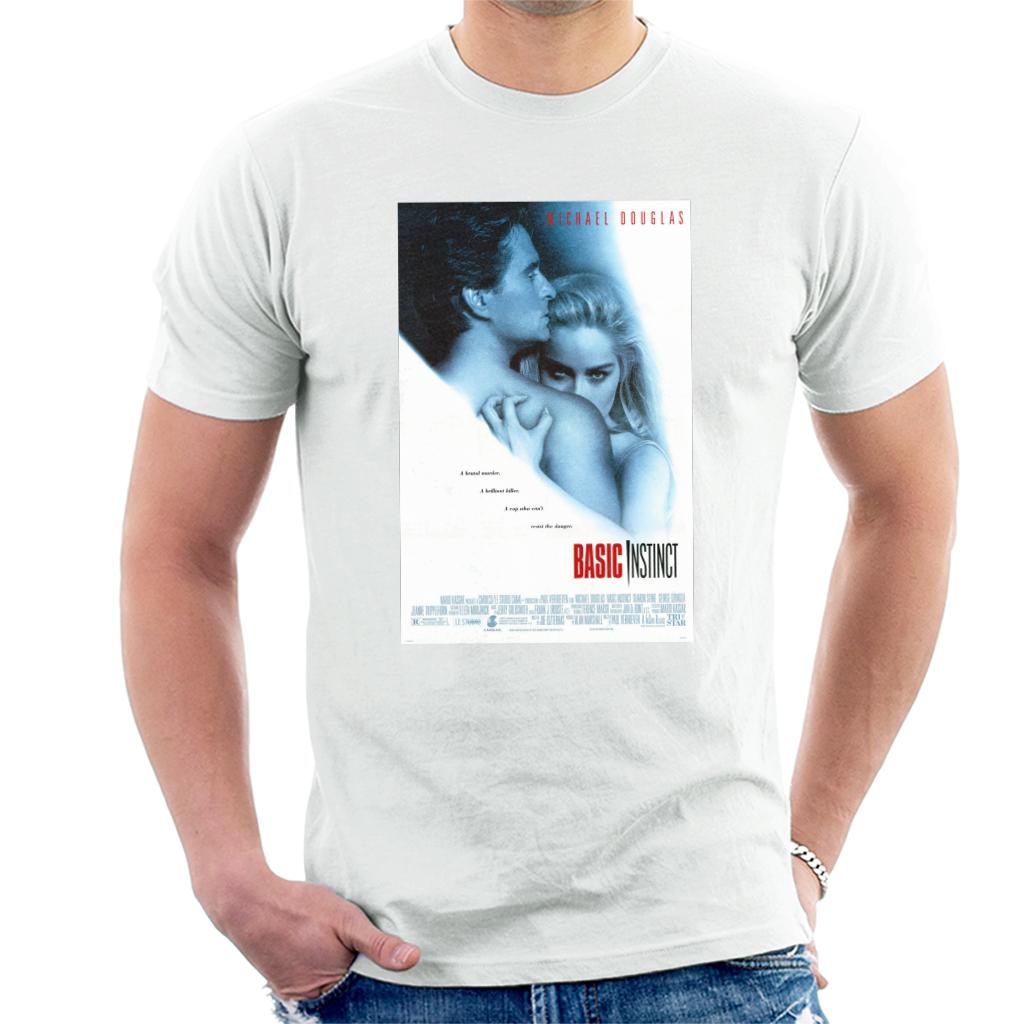Basic Instinct Resist The Danger Theatrical Poster Men's T-Shirt