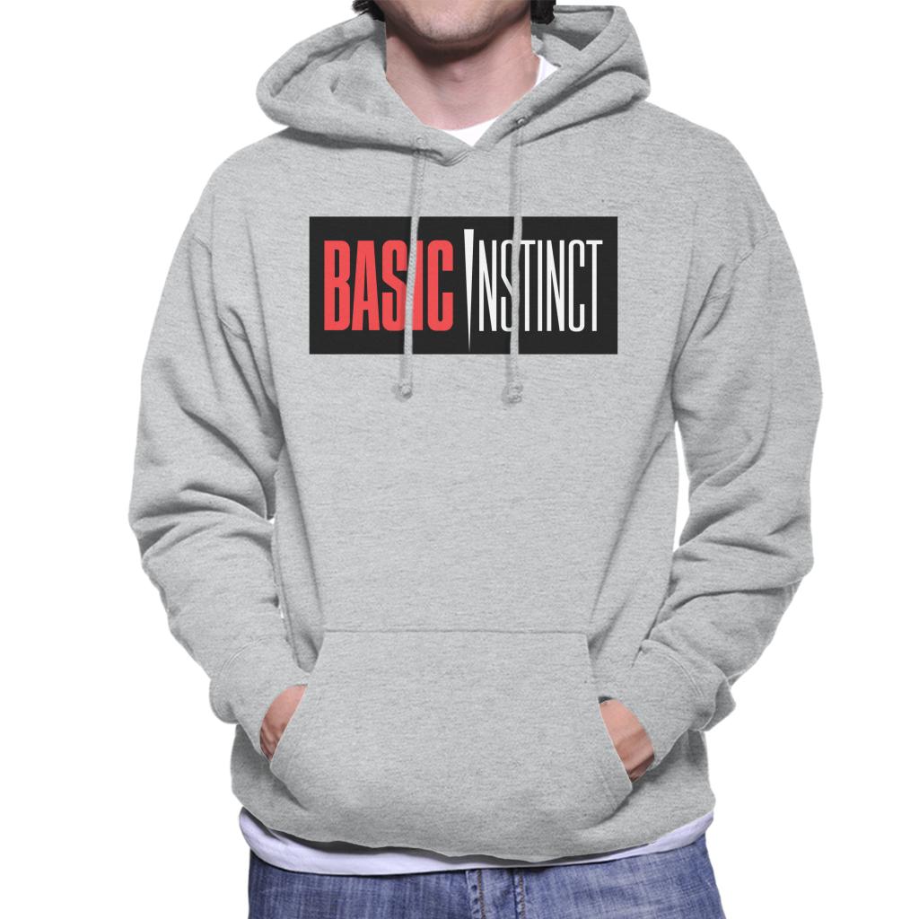 Basic Instinct Classic Logo Men's Hooded Sweatshirt product image 1