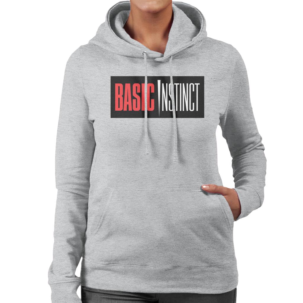 Basic Instinct Classic Logo Women's Hooded Sweatshirt product image 1