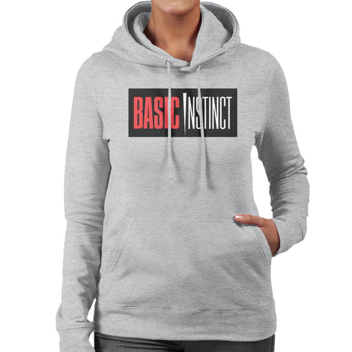 Basic Instinct Classic Logo Women's Hooded Sweatshirt product image 1