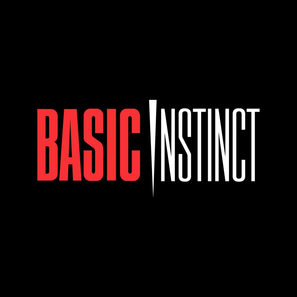 Basic Instinct Red And White Logo Men's Hooded Sweatshirt product image 2