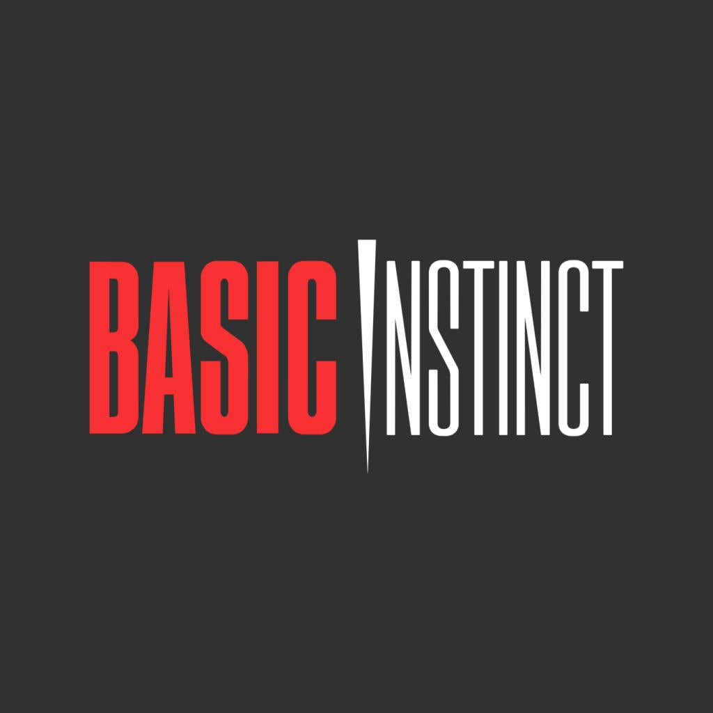 Basic Instinct Red And White Logo Men's Hooded Sweatshirt product image 5