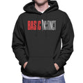 Basic Instinct Red And White Logo Men's Hooded Sweatshirt product image 1