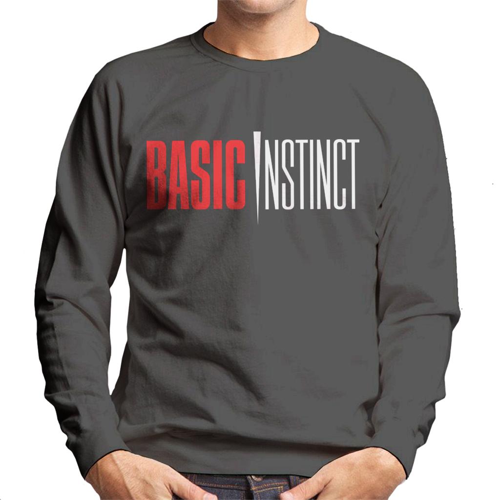 Basic Instinct Red And White Logo Men's Sweatshirt product image 4