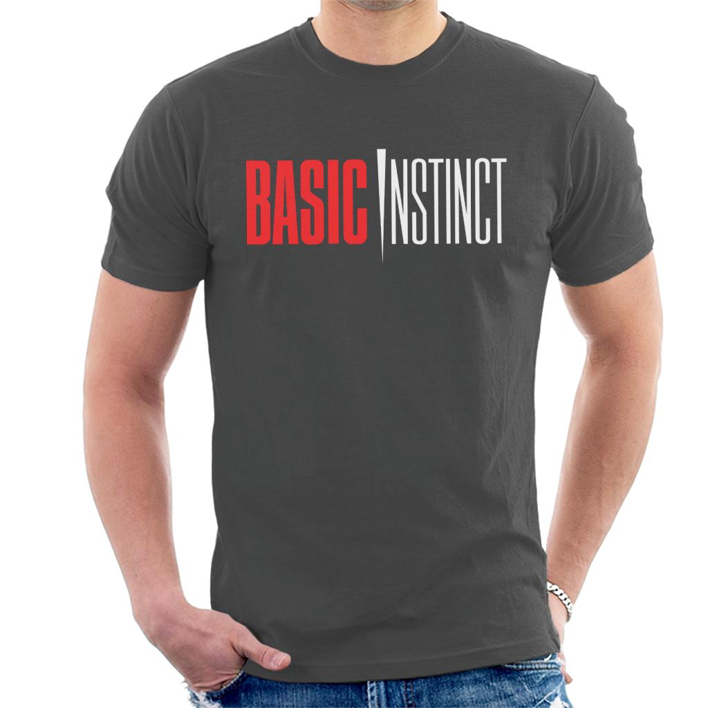 Basic Instinct Red And White Logo Men's T-Shirt product image 4
