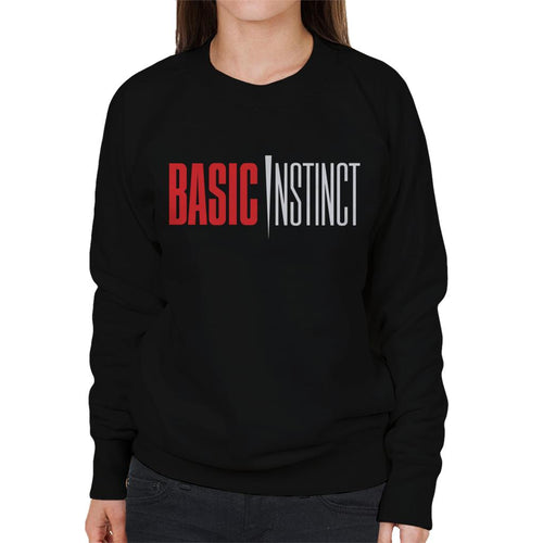 Basic Instinct Red And White Logo Women's Sweatshirt product image 1