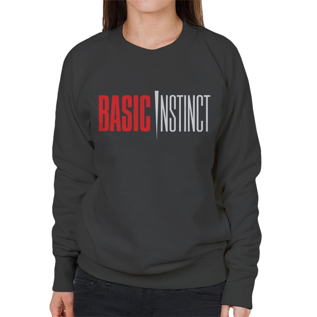 Basic Instinct Red And White Logo Women's Sweatshirt product image 4