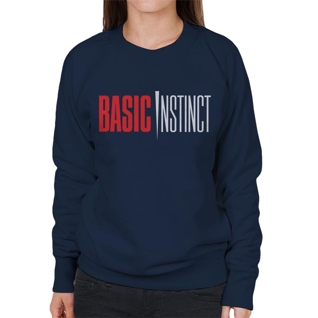 Basic Instinct Red And White Logo Women's Sweatshirt product image 6