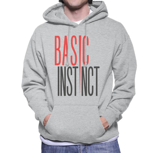 Basic Instinct Ice Pick Logo Men's Hooded Sweatshirt product image 1