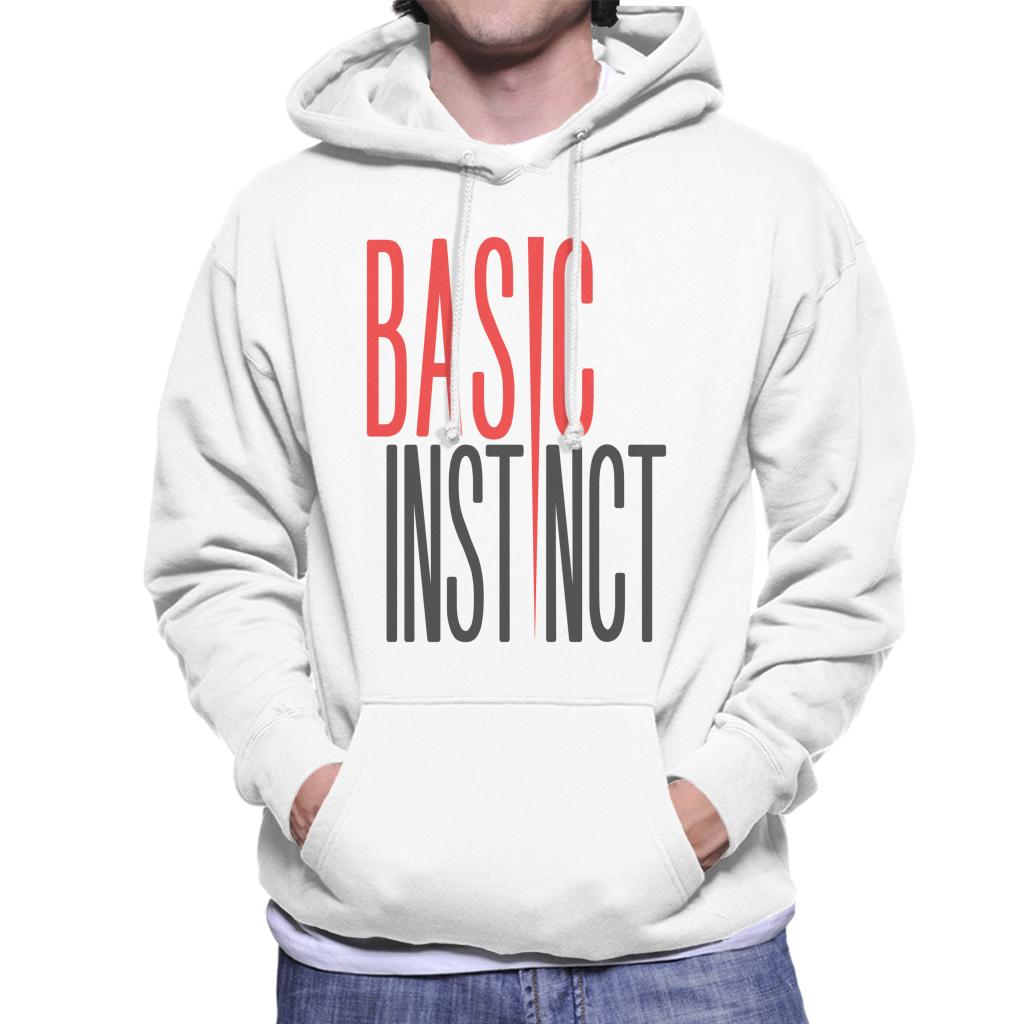 Basic Instinct Ice Pick Logo Men's Hooded Sweatshirt product image 4