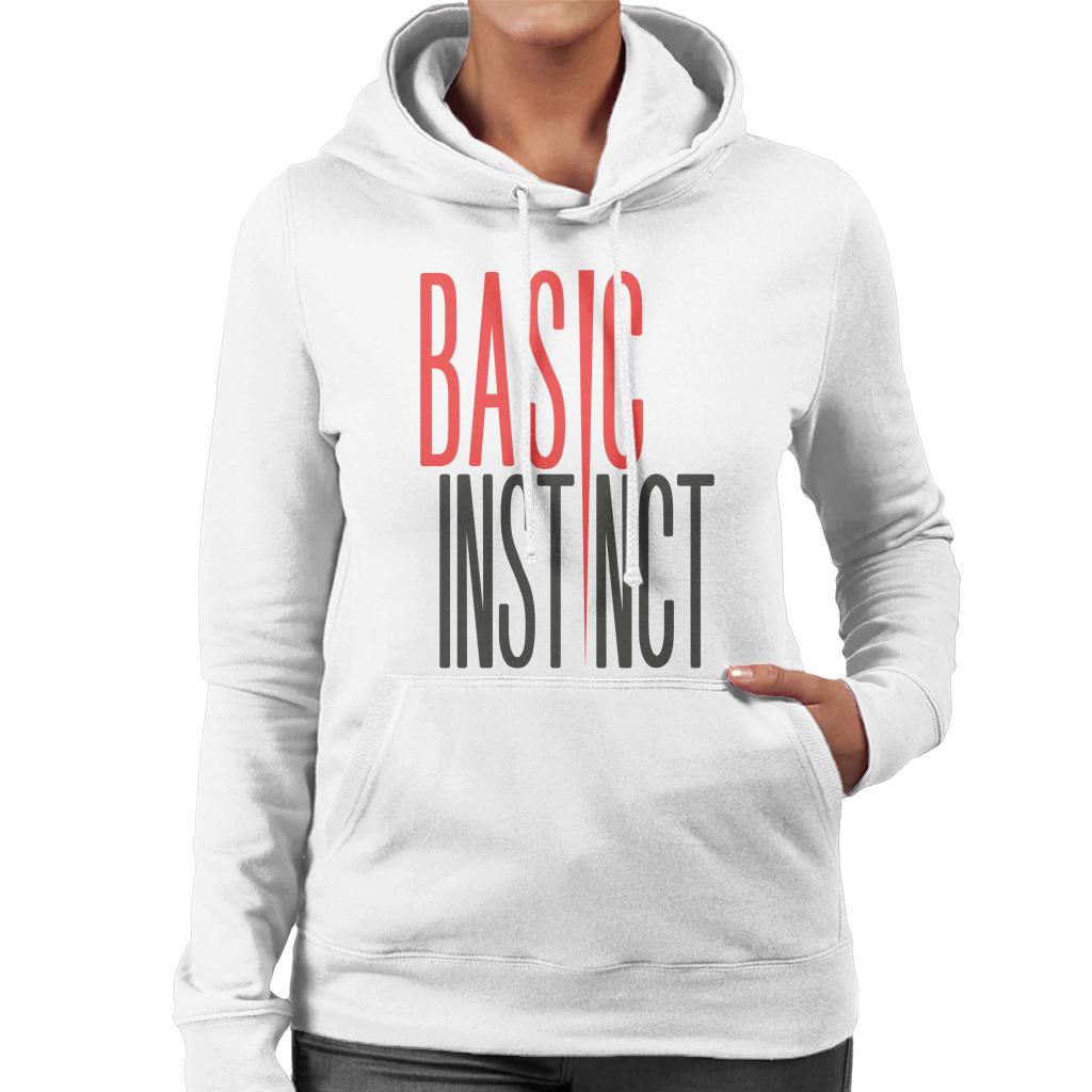 Basic Instinct Ice Pick Logo Women's Hooded Sweatshirt product image 4